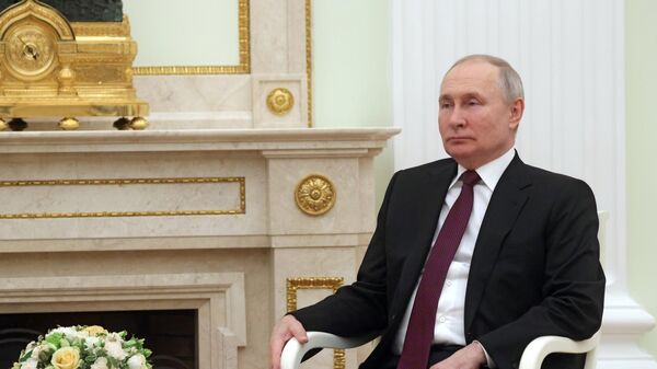 普京在克里姆林宫与习近平会见 - 俄罗斯卫星通讯社