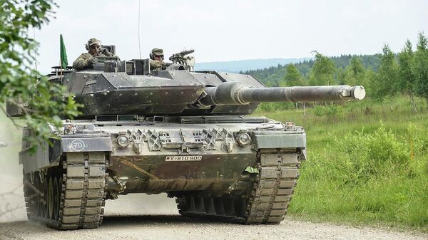 德國豹式2A6坦克 - 俄羅斯衛星通訊社