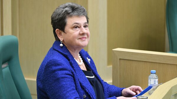俄中友好、和平與發展委員會婦女分委會俄方主席奧爾洛娃 - 俄羅斯衛星通訊社