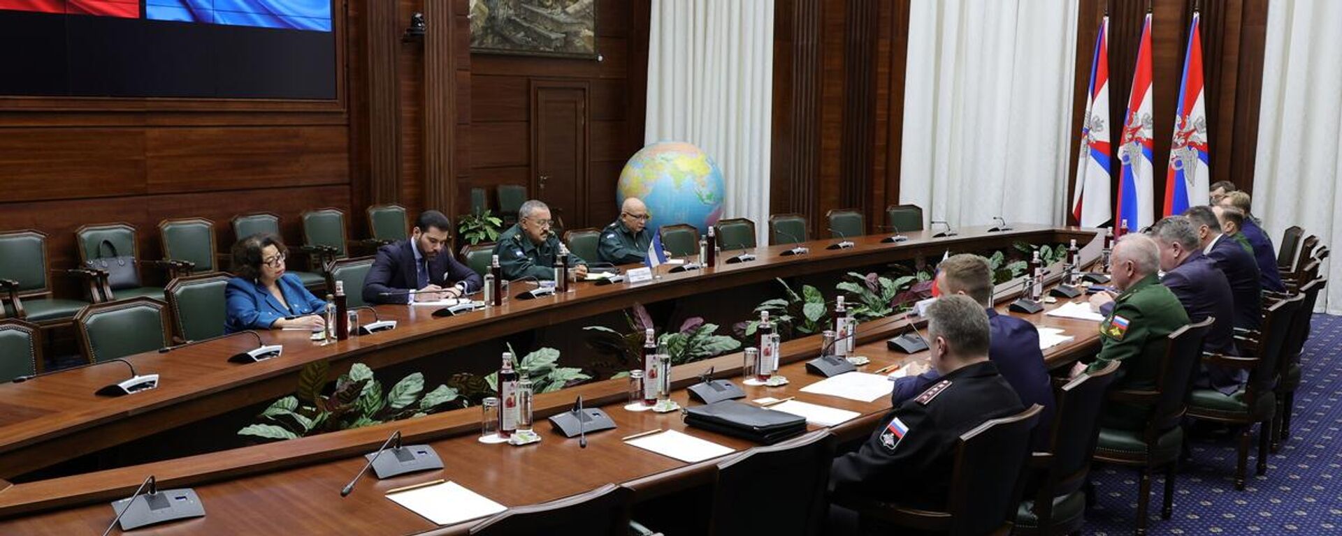 俄副防长与尼加拉瓜方面举行会谈，讨论军事技术合作 - 俄罗斯卫星通讯社, 1920, 30.03.2023