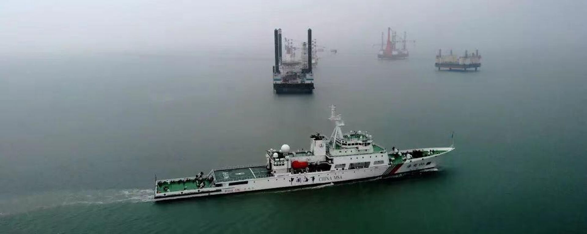 中国海事在台岛东南海域巡航期间两次发现疑似日本飞机 - 俄罗斯卫星通讯社, 1920, 10.06.2026