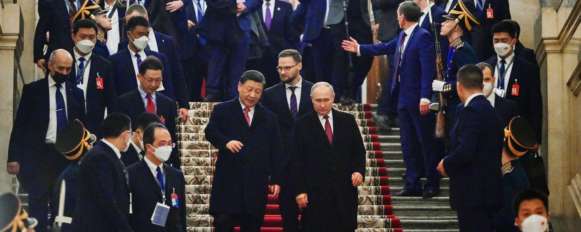 俄罗斯总统普京与中国国家主席习近平会晤 - 俄罗斯卫星通讯社, 1920, 11.04.2023