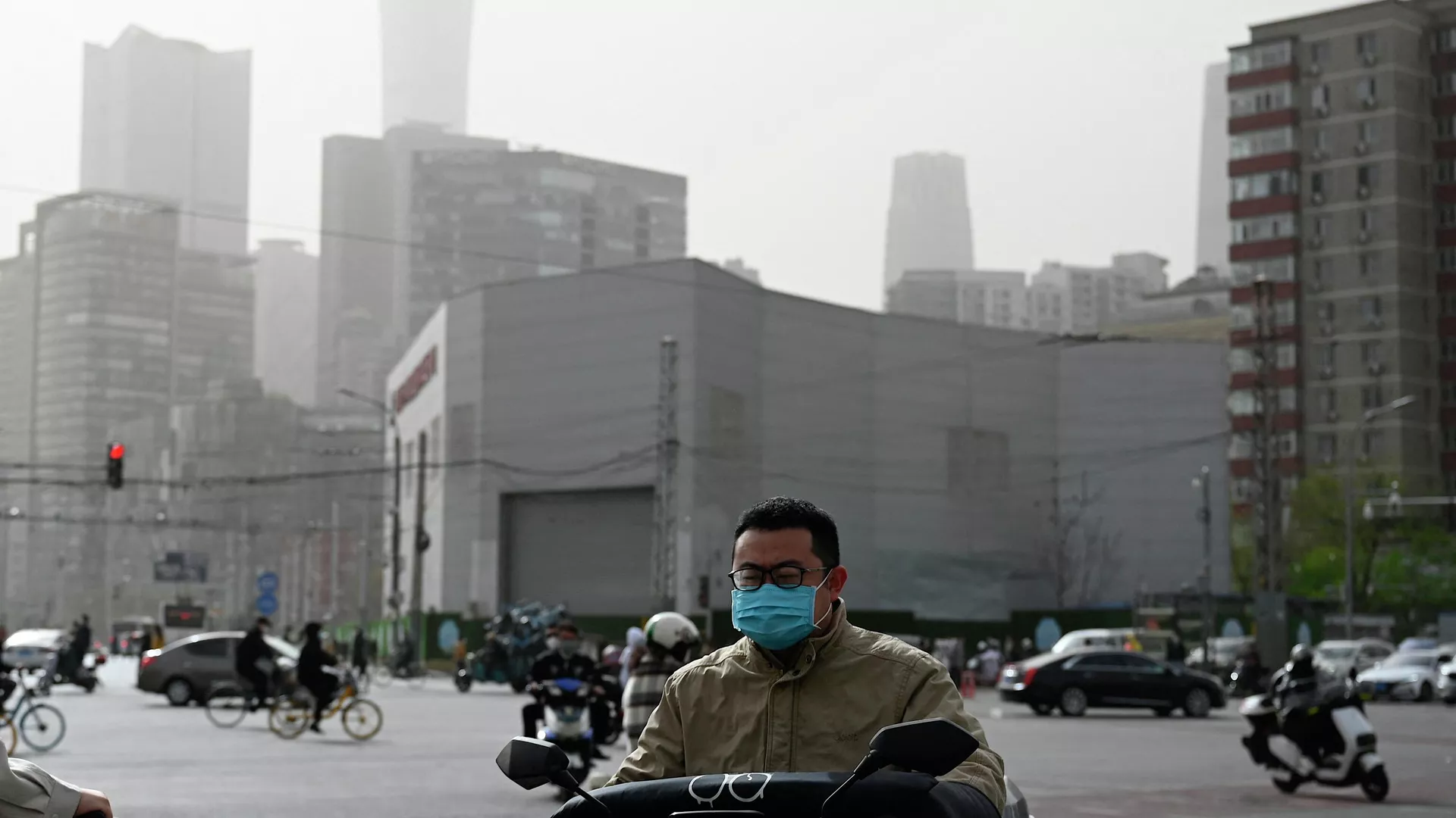 北京空氣質量已達重度污染，停止露天集會和室外體育活動 - 俄羅斯衛星通訊社, 1920, 12.04.2023