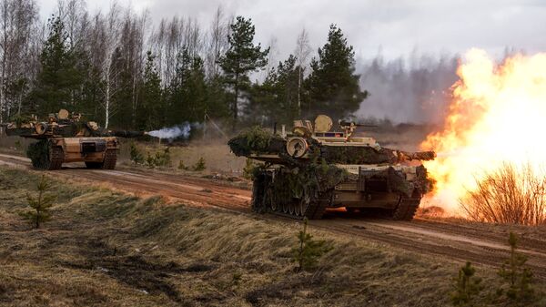 烏克蘭軍人開始在德國學習操作美國艾布拉姆斯主戰坦克 - 俄羅斯衛星通訊社