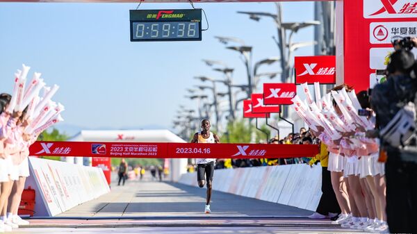 2023北京國際長跑節—北京半程馬拉松 - 俄羅斯衛星通訊社