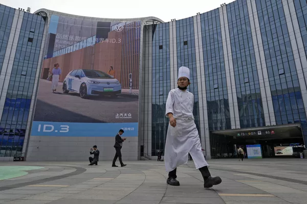 2023上海国内车揭示场的厨师 - 俄罗斯卫星通讯社