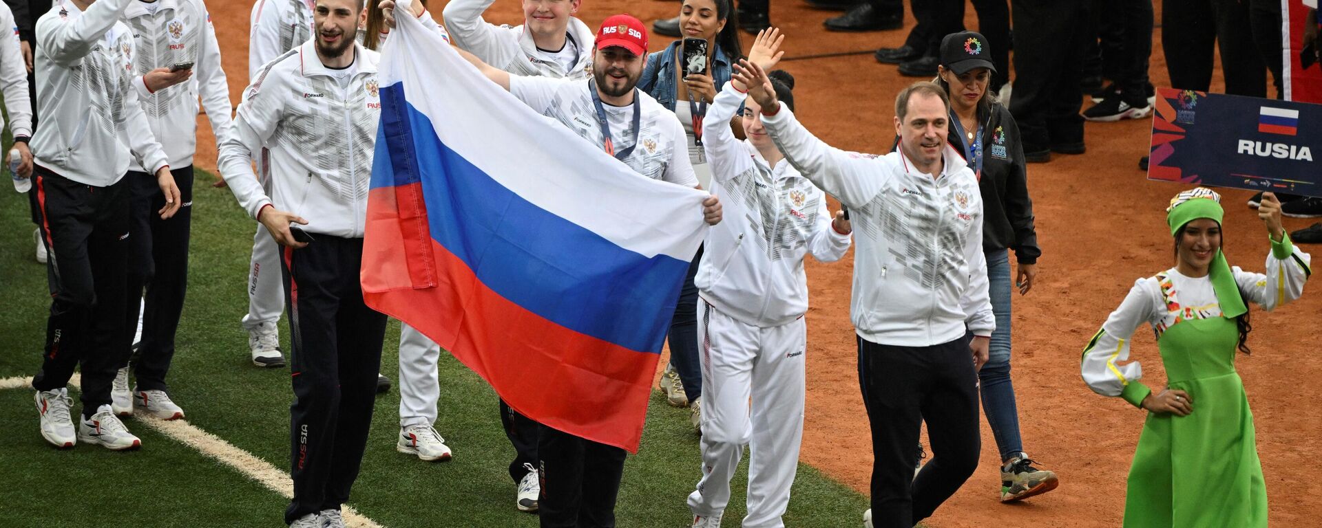 俄运动员在美洲玻利瓦尔运动会举国旗出场 - 俄罗斯卫星通讯社, 1920, 22.04.2023