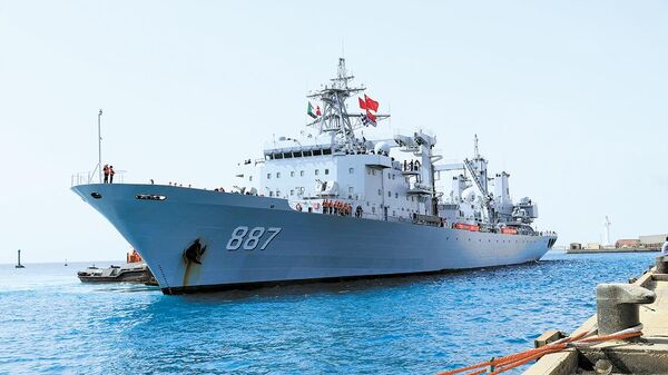 中國海軍微山湖艦 - 俄羅斯衛星通訊社