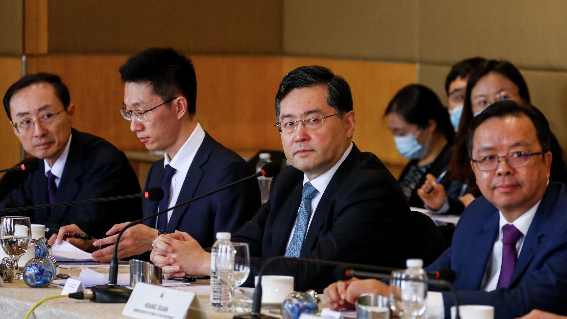 秦刚会见俄外长拉夫罗夫：愿为政治解决乌克兰危机作出贡献 - 俄罗斯卫星通讯社, 1920, 05.05.2023