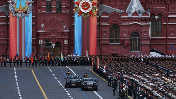 莫斯科舉行衛國戰爭勝利日閱兵式彩排 - 俄羅斯衛星通訊社