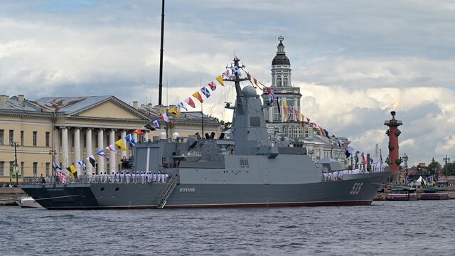 “水星”号护卫舰进入俄罗斯海军编制- 2023年5月13日, 俄罗斯卫星通讯社