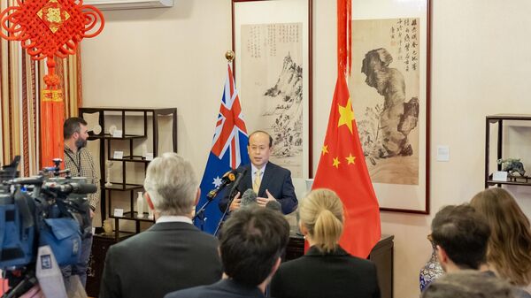 中国驻澳大利亚大使肖千 - 俄罗斯卫星通讯社