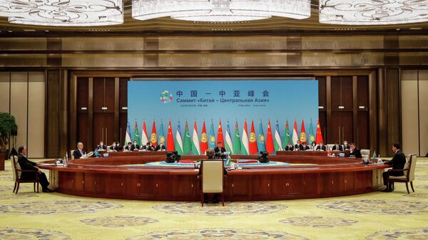 首届中国—中亚峰会在西安举行圆桌峰会 - 俄罗斯卫星通讯社