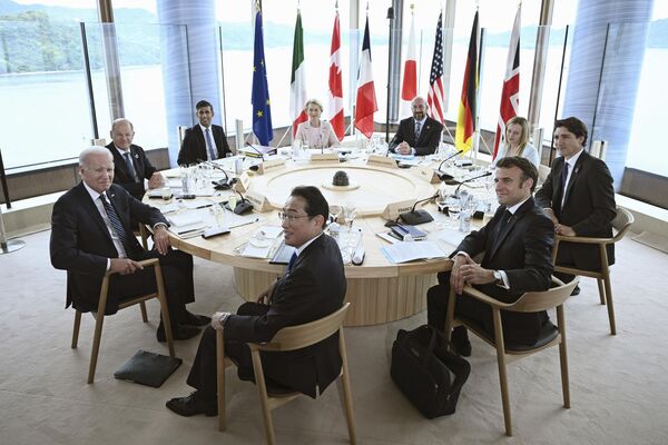 G7峰会在日本广岛举行。 - 俄罗斯卫星通讯社