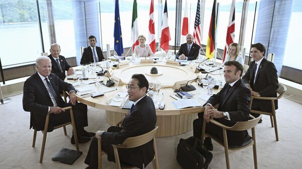 七国集团领导人在广岛峰会 - 俄罗斯卫星通讯社