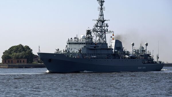 擊毀烏克蘭海上無人駕駛快艇的“伊萬·胡爾斯”號偵察艦全體成員被授予國家戰鬥獎 - 俄羅斯衛星通訊社