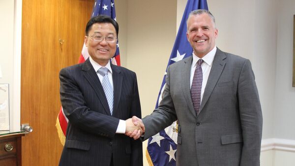 中国新任驻美国大使已递交国书副本 - 俄罗斯卫星通讯社