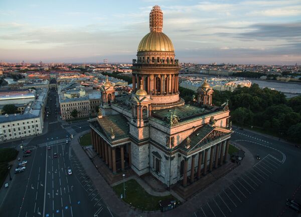 伊薩基耶夫斯基大教堂。 - 俄羅斯衛星通訊社