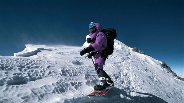 极限滑雪运动员Marco Siffredi在珠峰 - 俄罗斯卫星通讯社