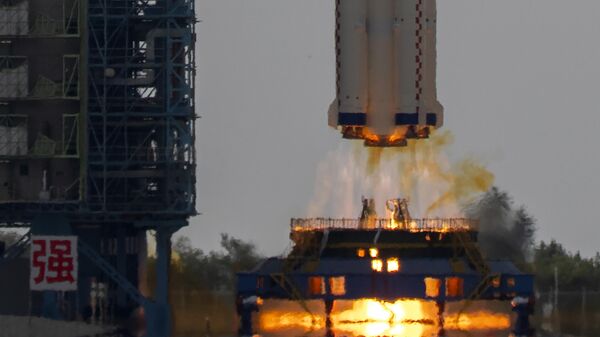 Запуск корабля Шэньчжоу-16 к Китайской орбитальной станции - 俄羅斯衛星通訊社
