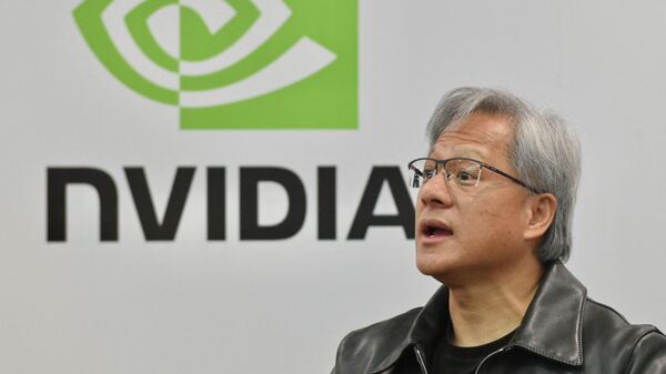 NVIDIA公司创始人兼首席执行官黄仁勋 - 俄罗斯卫星通讯社