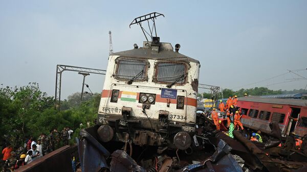 印度列车相撞事故 - 俄罗斯卫星通讯社