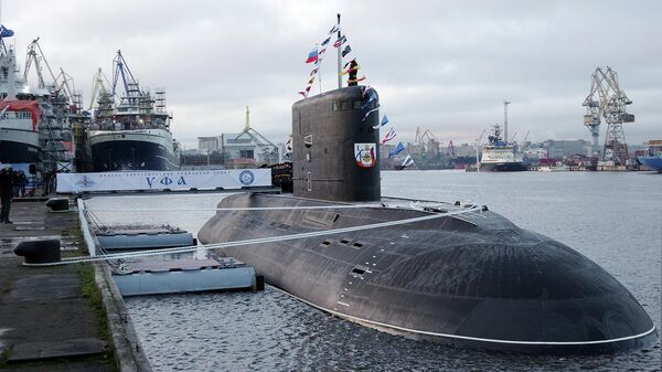 636.3型超低噪音潜艇“乌法”号 - 俄罗斯卫星通讯社