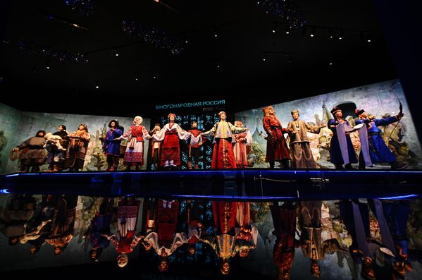 圣彼得堡国际经济论坛-2023“多民族俄罗斯”展台。 - 俄罗斯卫星通讯社