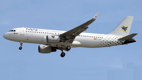 Airbus A320 компании Myanmar Airways International (MAI) - 俄罗斯卫星通讯社