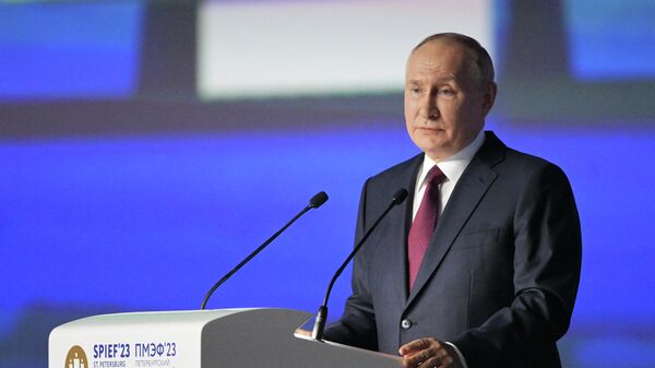 Владимир Путин - 俄罗斯卫星通讯社