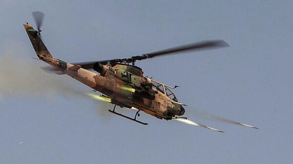 約旦空軍眼鏡蛇（Cobra）直升機 - 俄羅斯衛星通訊社