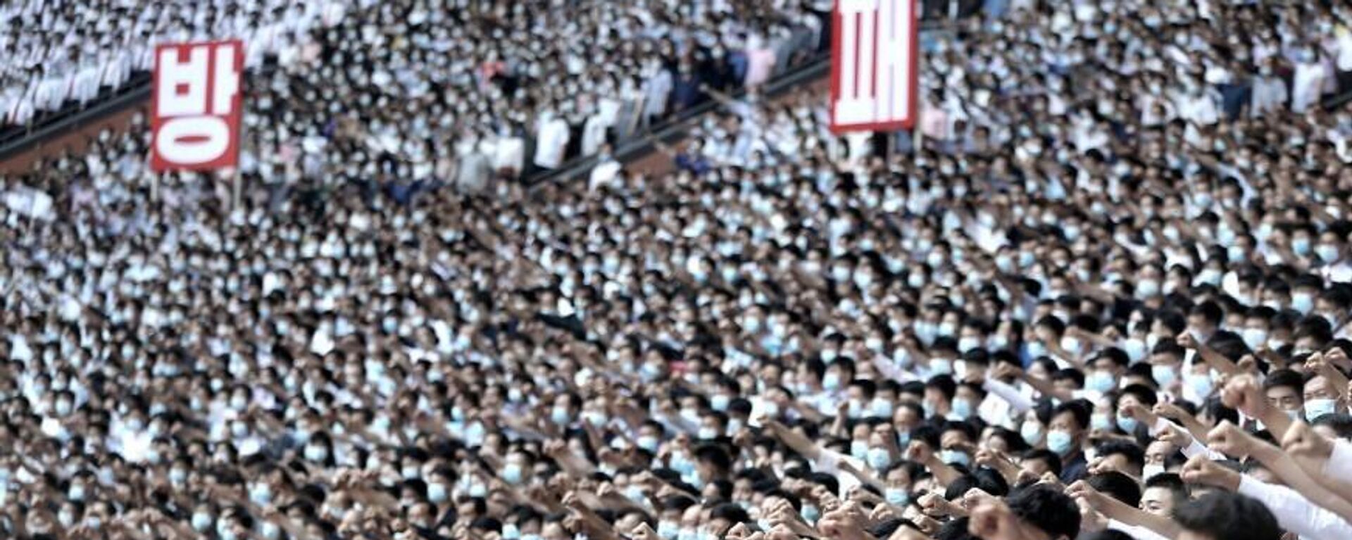 朝鲜平壤举行反美群众集会 - 俄罗斯卫星通讯社, 1920, 26.06.2023