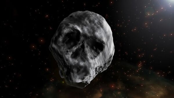 酷似头骨形状的“万圣节”小行星2015 TB145 - 俄罗斯卫星通讯社