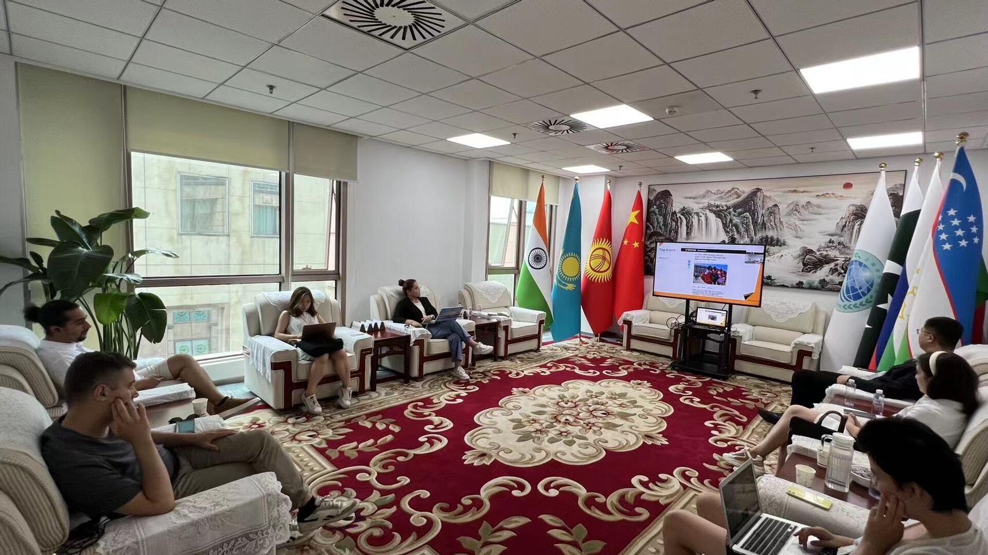 俄罗斯卫星通讯社继续为上合国家青年平台举办系列研讨会 - 俄罗斯卫星通讯社, 1920, 07.07.2023