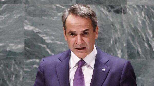 希腊总理米佐塔基斯 - 俄罗斯卫星通讯社