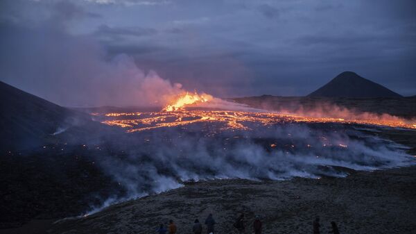 火山喷发（冰岛） - 俄罗斯卫星通讯社