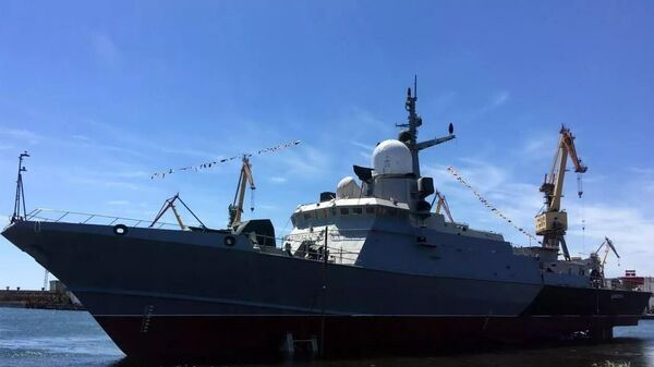 “旋风”号小型导弹舰（22800型“卡拉库尔特”型导弹舰的第四艘） - 俄罗斯卫星通讯社