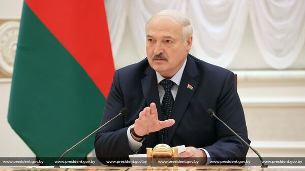 白俄罗斯总统亚历山大·卢卡申科 - 俄罗斯卫星通讯社
