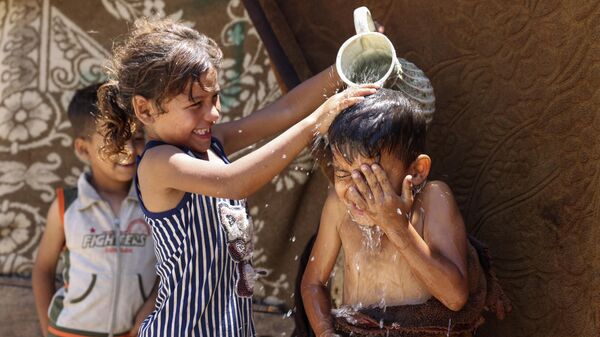 聯合國兒童基金會：南亞76%的兒童暴露在極端高溫下 - 俄羅斯衛星通訊社