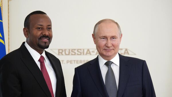 普京已與埃塞俄比亞總理進行會晤 - 俄羅斯衛星通訊社