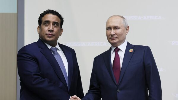 利比亞總統委員會主席穆罕默德·尤尼斯·門菲請求俄羅斯幫助將外國軍隊驅逐出利比亞 - 俄羅斯衛星通訊社