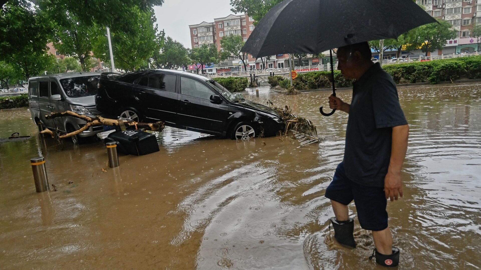 北京洪水已导致33人遇难- 2023年8月9日, 俄罗斯卫星通讯社