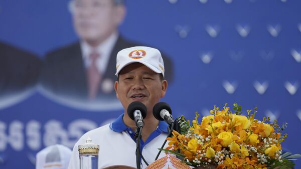 柬埔寨新任首相洪馬奈 - 俄羅斯衛星通訊社