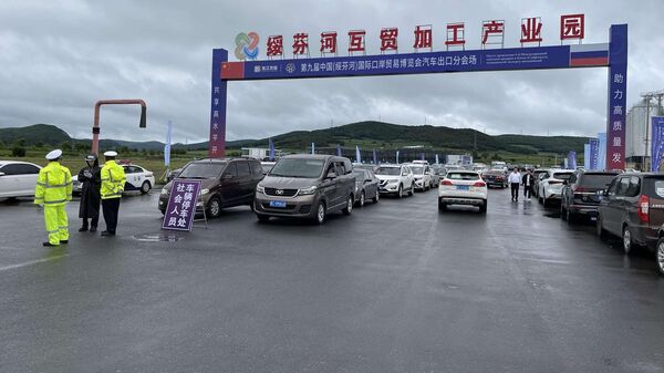 黑龙江龙域联公司今年7月份首次对俄出口二手汽车92台 全年计划出口1000台 - 俄罗斯卫星通讯社