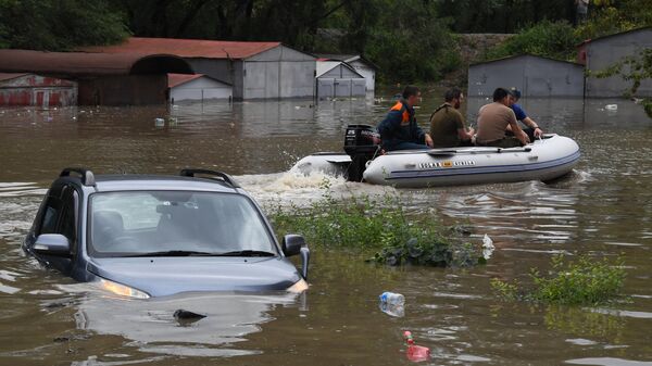 俄滨海边疆区60处村镇遭遇洪灾 - 俄罗斯卫星通讯社