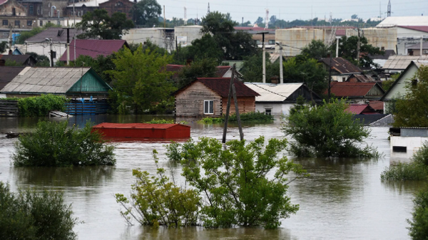 俄滨海边疆区被淹 - 俄罗斯卫星通讯社