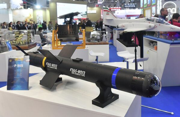 伊朗反坦克導彈系統F-365在“軍隊-2023”國際軍事技術論壇上展出。 - 俄羅斯衛星通訊社
