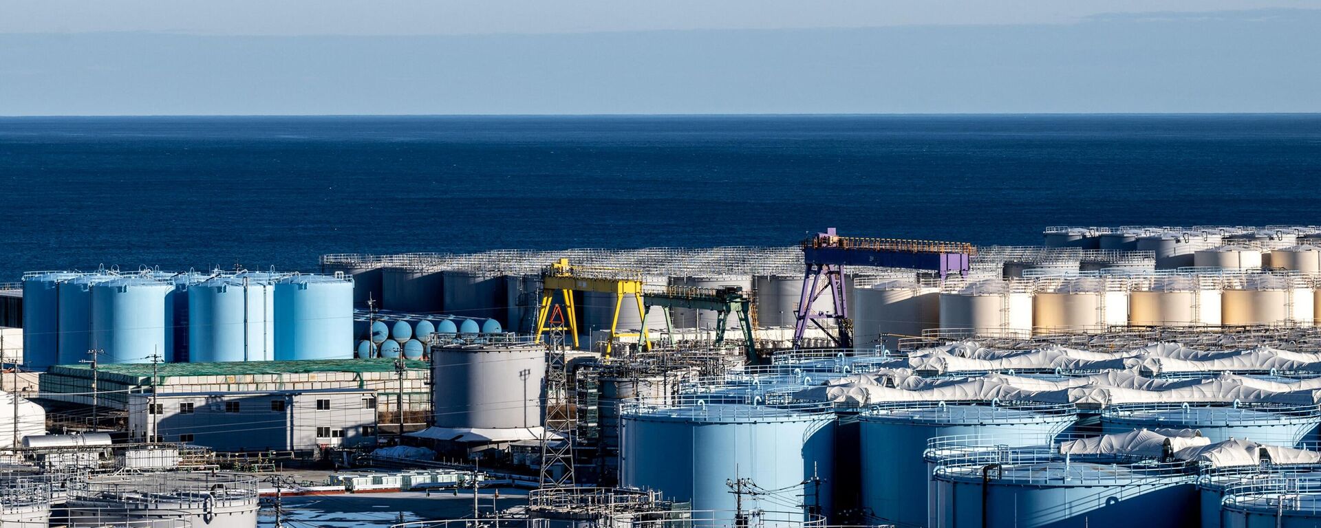 核電站排水後，首次在鄰接核電站港口東北邊緣的海水中檢測到氚的存在 - 俄羅斯衛星通訊社, 1920, 01.09.2023