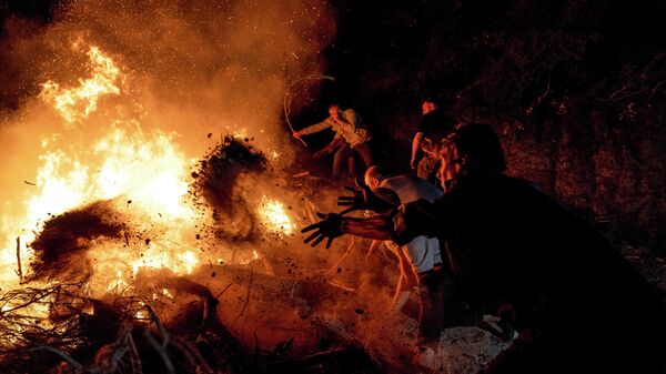 土耳其林火 - 俄羅斯衛星通訊社