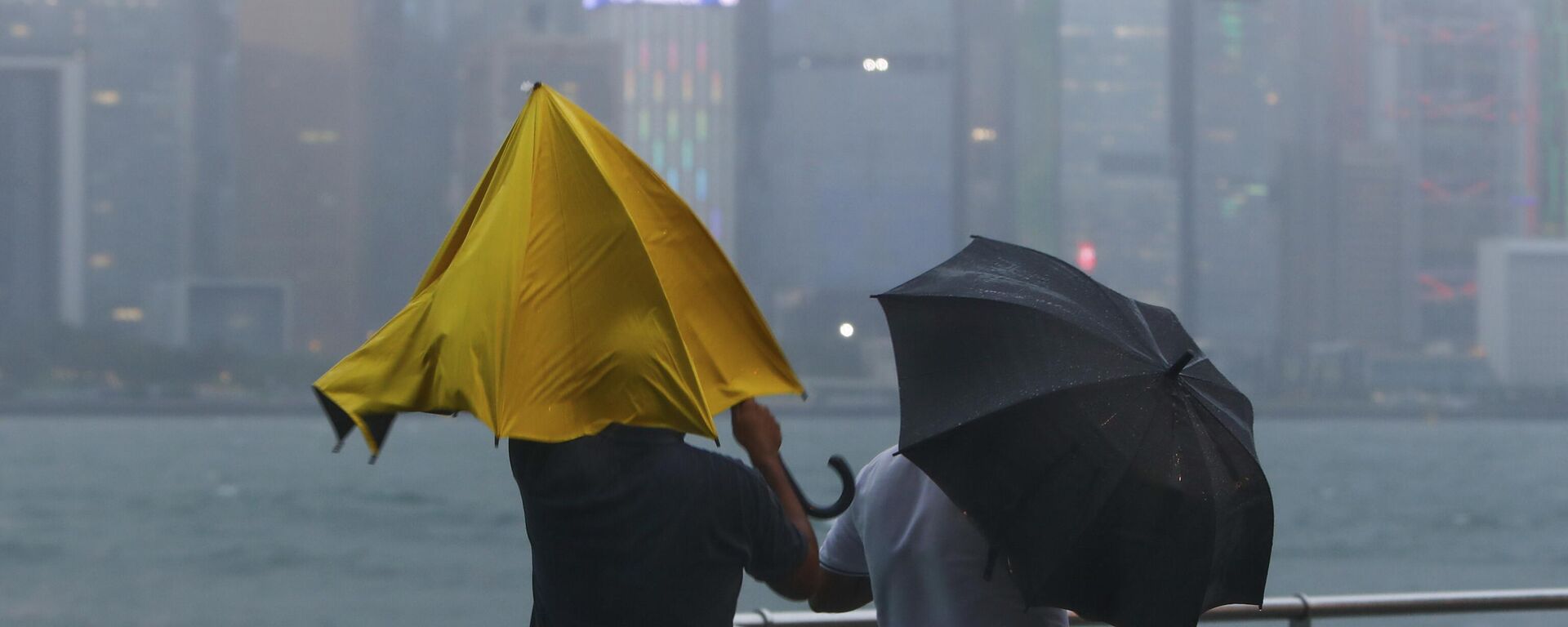 媒体：香港受台风“韦帕”的影响所造成的损失达2.5亿美元 - 俄罗斯卫星通讯社, 1920, 21.07.2025